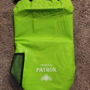 Tequila Patrón Green Mesh Bucket Cooler Bag